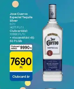 Tesco Jose Cuervo Especial Tequila Silver ajánlat