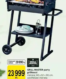 Tesco GRILL MASTER party grillkocsi ajánlat