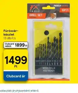Tesco FX TOOLS Fúrszár-készlet ajánlat