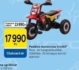 Tesco Pedálos motocross tricikli ajánlat