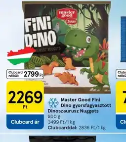 Tesco Master Good Fini Dino Nuggets ajánlat