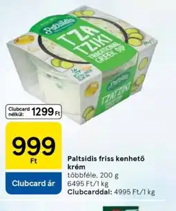 Tesco Paltsidis Tzatziki krém ajánlat