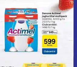 Tesco Danone Actimel joghurtital ajánlat