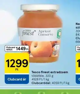 Tesco Tesco finest extradzsem ajánlat