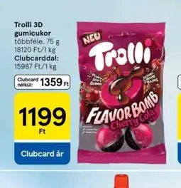 Tesco Trolli 3D gumicukor ajánlat