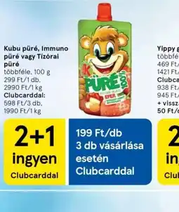 Tesco Kubu püré ajánlat