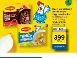Tesco MAGGI pörköltszaft/leveskocka ajánlat