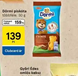 Tesco DORMI piskta ajánlat