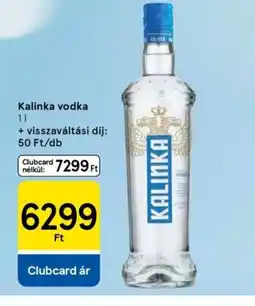 Tesco Kalinka vodka ajánlat