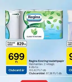 Tesco Regina Ecoring toalettpapír ajánlat