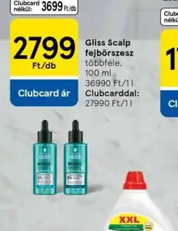 Tesco Gliss Scalp fejbőrszesz ajánlat