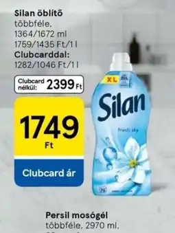 Tesco Silan öblítő ajánlat