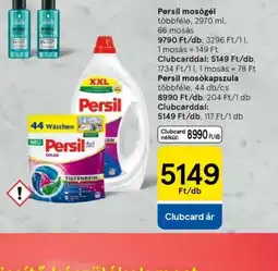 Tesco Persil mosgél/moskapzula ajánlat