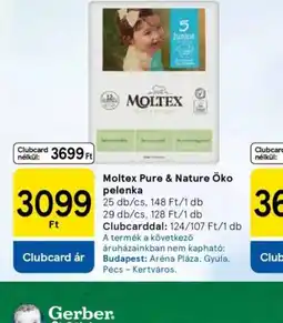 Tesco MOLTEX Pure & Nature pelenka ajánlat