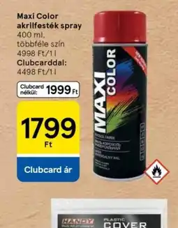 Tesco MAXI COLOR akrilfesték spray ajánlat