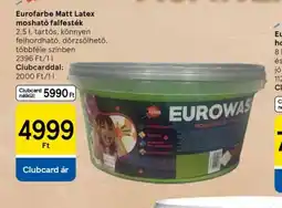Tesco Eurofarbe Matt Latex falfesték ajánlat