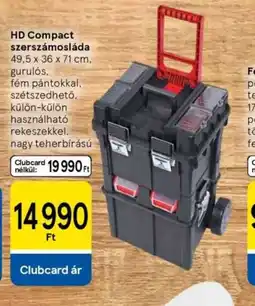 Tesco HD Compact szerszámosláda ajánlat