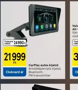 Tesco CarPlay auts kijelző ajánlat