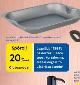Tesco Tesco tepsi ajánlat