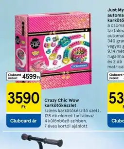 Tesco Crazy Chic Wow karkötőkészlet ajánlat