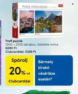 Tesco Trefl puzzle ajánlat