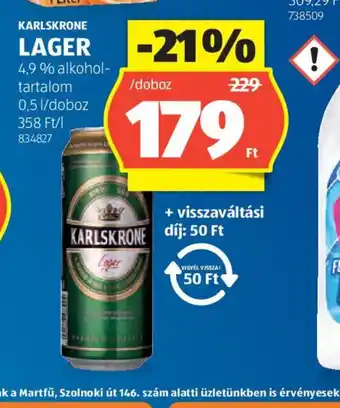 KARLSKRONE LAGER