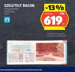 ALDI SZELETELT BACON ajánlat
