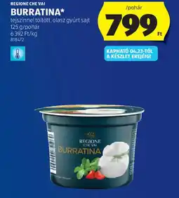 ALDI REGIONE CHE VAI BURRATINA ajánlat
