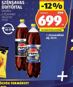 ALDI PEPSI SZÉNSAVAS ÜDÍTŐITAL ajánlat