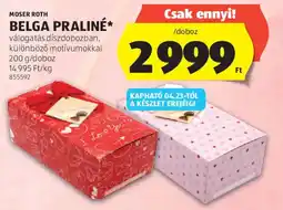ALDI MOSER ROTH BELGA PRALINÉ ajánlat