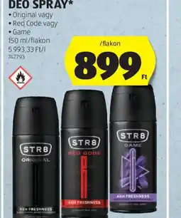 ALDI STR8 DEO SPRAY ajánlat