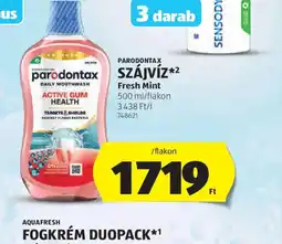 ALDI PARODONTAX SZÁJVÍZ ajánlat