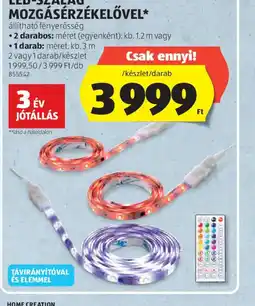 ALDI CASALUX LED-SZALAG MOZGÁSÉRZÉKELŐVEL ajánlat