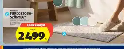 ALDI NOVITESSE FÜRDŐSZOBA-SZŐNYEG ajánlat