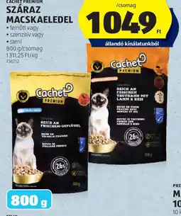 ALDI CACHET PREMIUM SZÁRAZ MACSKAELEDEL ajánlat