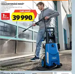 ALDI SCHEPPACH MAGASNYOMÁSÚ MOS ajánlat