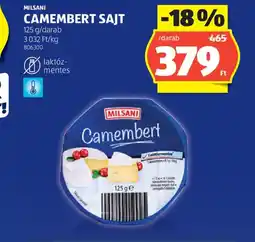 ALDI MILSANI CAMEMBERT SAJT ajánlat