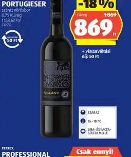 ALDI VILLÁNYI PORTUGIESER ajánlat