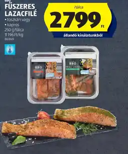 ALDI BBQ FŰSZERES LAZACFILÉ ajánlat