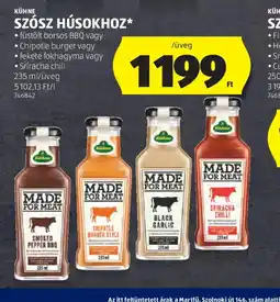 ALDI KÜHNE SZSZ HÚSOKHOZ ajánlat