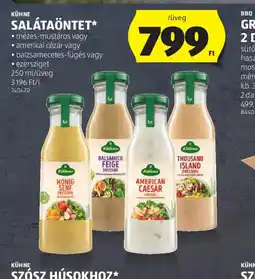 ALDI KÜHNE SALÁTAÖNTET ajánlat