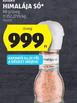 ALDI KOTÁNYI HIMALÁJA S ajánlat