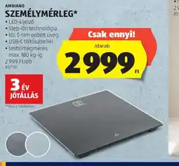 ALDI AMBIANO SZEMÉLYMÉRLEG ajánlat