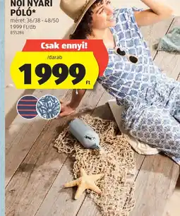 ALDI UP 2 FASHION NŐI NYÁRI PL ajánlat