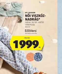 ALDI UP 2 FASHION NŐI VISZKZ-NADRÁG ajánlat
