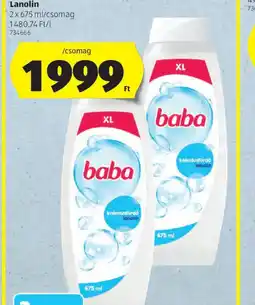 ALDI BABA TUSFÜRDŐ DUOPACK ajánlat