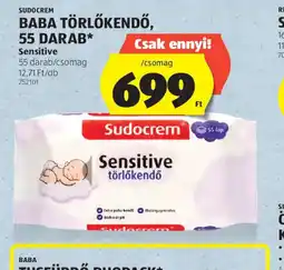 ALDI SUDOCREM BABA TÖRLŐKENDŐ ajánlat