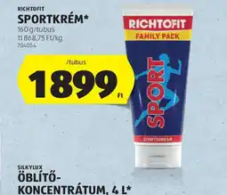ALDI RICHTOFIT SPORTKRÉM ajánlat
