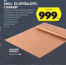 ALDI GRILL- ÉS SÜTŐALÁTÉT ajánlat