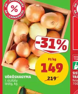 PENNY VÖRÖSHAGYMA ajánlat